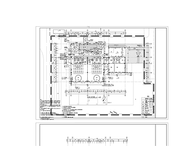 现代幼儿园建筑 6班幼儿园 施工图