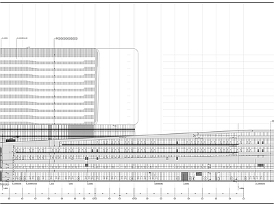 现代医院建筑 大型企业医院门诊 施工图