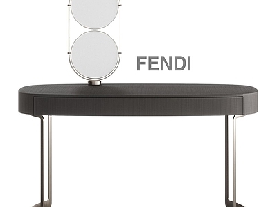 现代轻奢梳妆台 Fendi