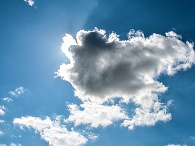 现代天空外景 蓝天白云 白天天空