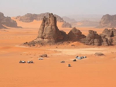 现代风景 沙漠