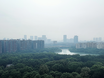 现代城市外景 城市白天外景