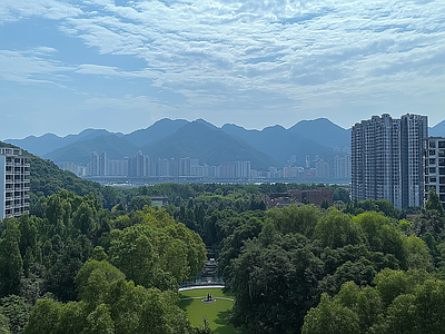 现代城市外景 城市白天外景