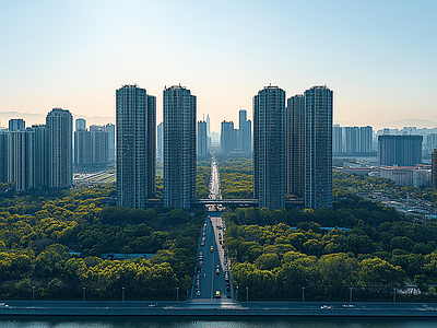 现代其它外景 城市白天外景