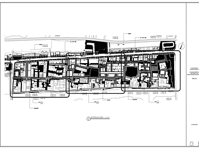 现代小区景观 科技城梦想小镇 施工图