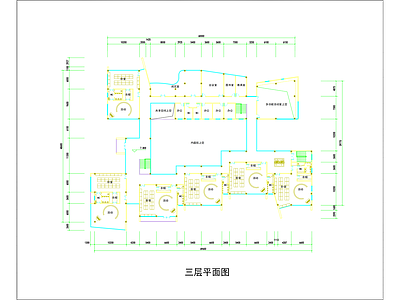 现代幼儿园建筑 重庆18班幼儿园 平立剖全套图纸 施工图