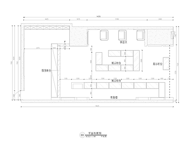 新中式珠宝店 黄金首饰店 珠宝玉器店 施工图