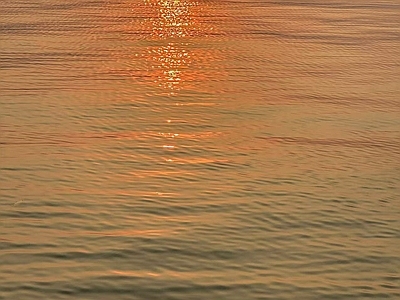 现代风景 波光粼粼 水波 夕阳水波