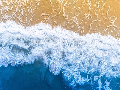 现代风景 海浪 沙滩 海洋