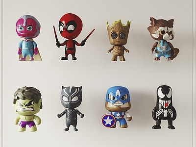 现代卡通公仔儿童玩具