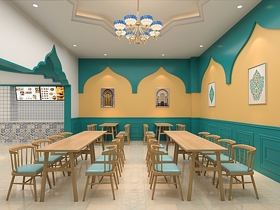 现代食堂 民族餐厅 清真餐厅 学校食堂 员工餐厅 食堂明档