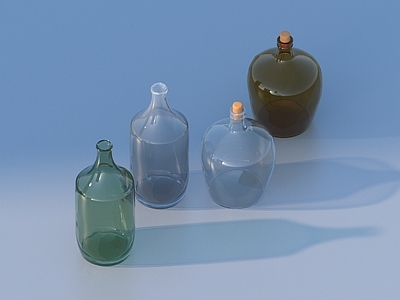 厨房用品 玻璃瓶 小品