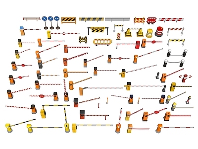 交通配件 道闸 升降杆 门禁系统 拦车杆 自动障碍
