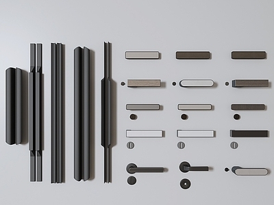 现代其他五金件 门把手 柜门把手