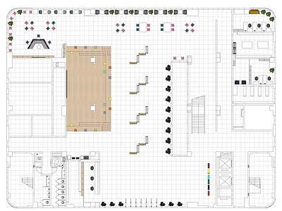 现代其他学校空间 学校大厅 公共空间