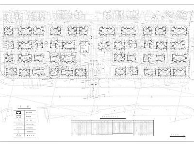 现代住宅楼建筑 多层住 施工图