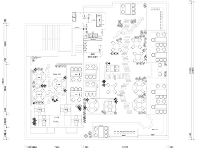 现代其他餐饮空间 露营餐厅 酒馆 施工图