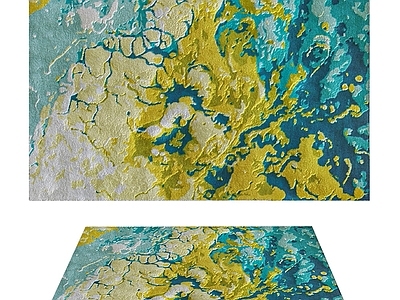 现代地毯 现代ACQUAMARINA春天色地毯18