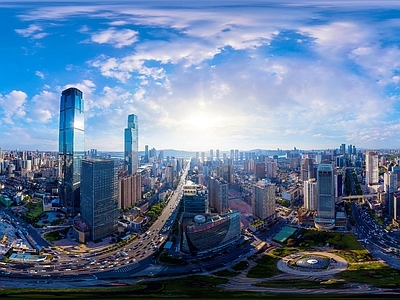 天空HDR 天空HDR 城市白天