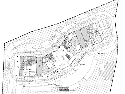 电气图 7层医疗建筑 二级综合医院 电气消防动力照明 施工图