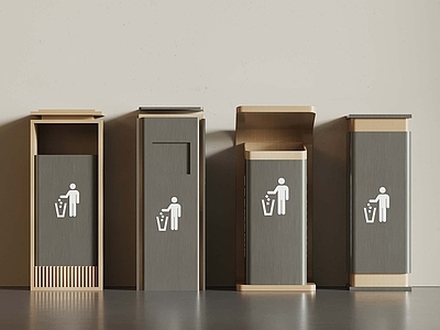 厨房用品 现代垃圾桶