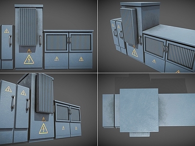工业设备 复古配电箱 户外电力箱 电箱高压电箱 电力金属箱 户外电箱配电箱