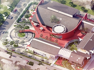 现代其他公共建筑 社区活动中心 施工图
