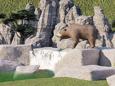 现代山 动物园设计 熊猫馆 火烈鸟馆 虎景酒店 昆虫展览馆