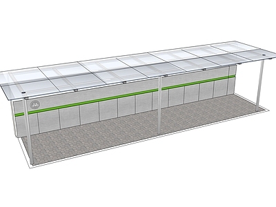 现代雨棚 玻璃雨棚 单车棚