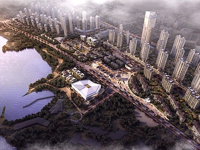 现代产业园建筑 海尔全球研发中心 总平面图 施工图