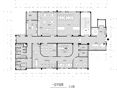 现代养老院 老人康复院 施工图