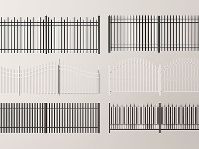 现代围栏护栏 铁艺围栏 围栏 护栏 现代栅栏