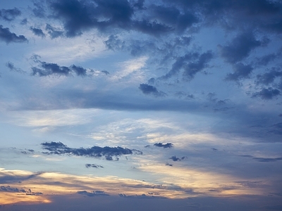 天空外景 黄昏天空