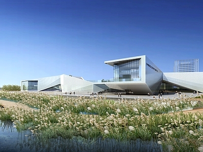 现代小公建 宁波滨江公园公建