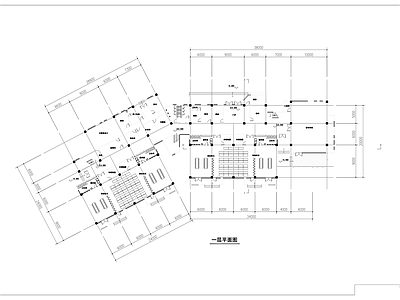 现代幼儿园建筑 12班幼儿园 平立剖全套图纸 施工图