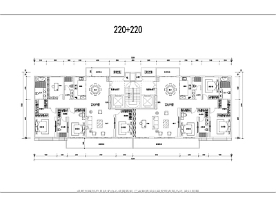 现代住宅楼建筑 2025基准创新 户型库 施工图