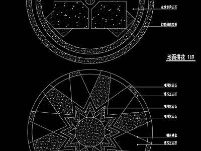 欧式其他图库 欧式地花 栏杆 施工图