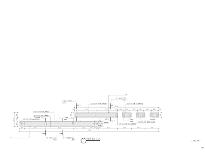 景观节点 景墙 结构 入口 施工图