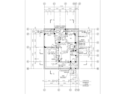 新中式民宿建筑 新中式民宿建筑 施工图