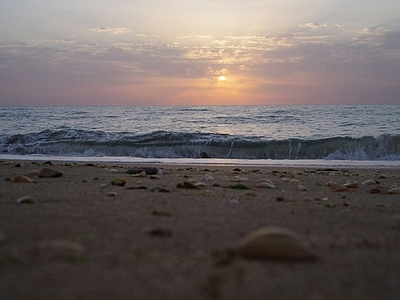 现代天空外景 海边天空外景