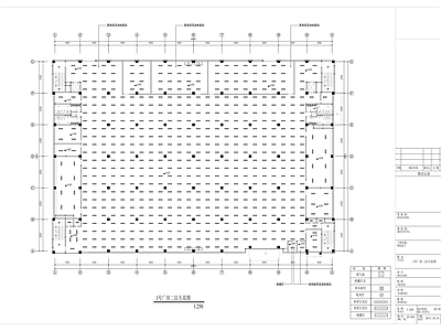 现代其他工装空间 高新技术企业工业 厂房 施工图