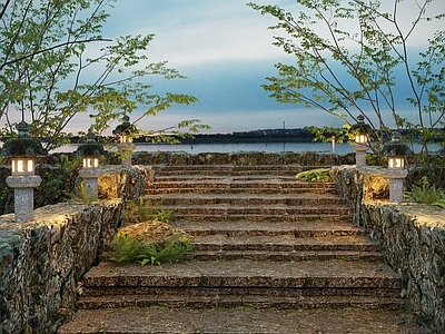 现代乡村庭院 乡村庭院景观