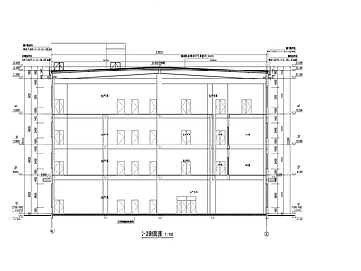 现代其他公共建筑 厂 施工图