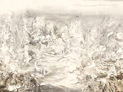 现代新中式挂画 艺术挂画 古画 插画 国画 水墨画