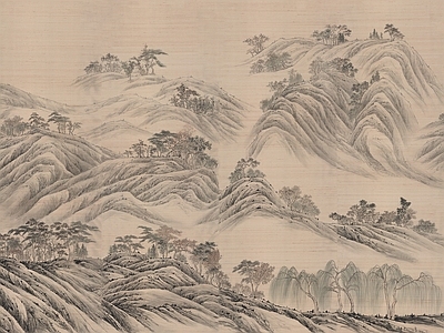 现代新中式挂画 艺术挂画 抽象挂画 国画 水墨画 字画