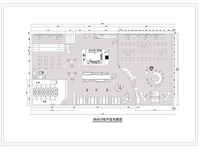 现代书店 书吧 书咖 图书馆 施工图