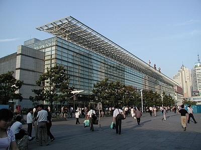 现代客运站 上海铁路新客运站 平立剖全套图纸 施工图