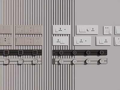 开关插座 轨道插座 开关插座