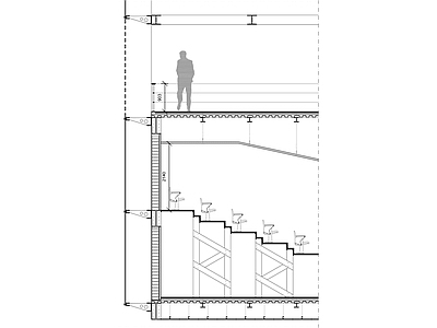 钢结构 钢结构建筑 钢结构阁楼 施工图