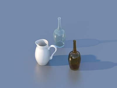 厨房用品 玻璃瓶 小品